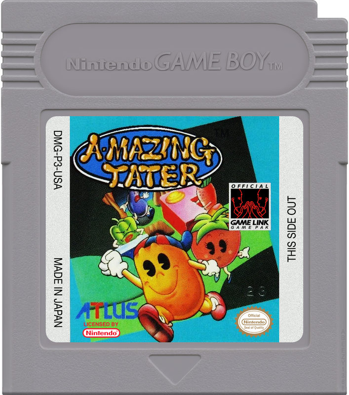 A-mazing Tater Cartridge Label