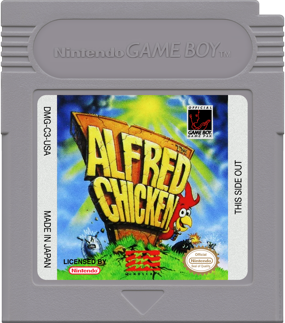 Alfred Chicken Cartridge Label