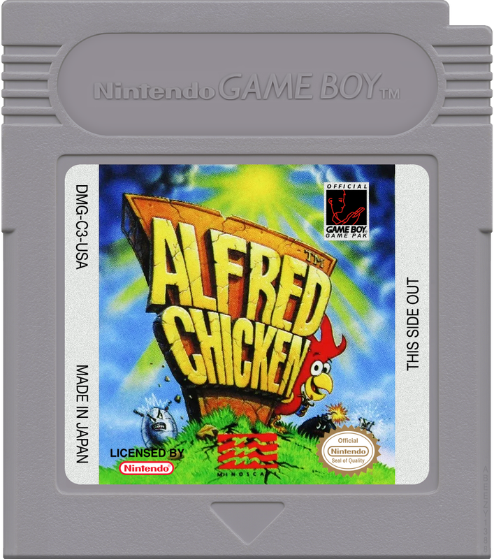 Alfred Chicken Cartridge Label