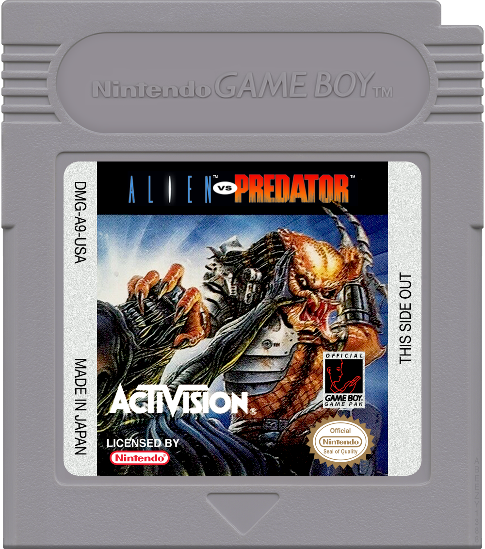 Alien vs Predator - The Last of His Clan Cartridge Label