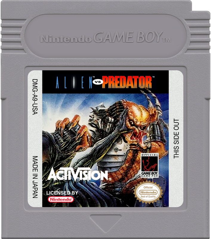 Alien vs Predator - The Last of His Clan Cartridge Label