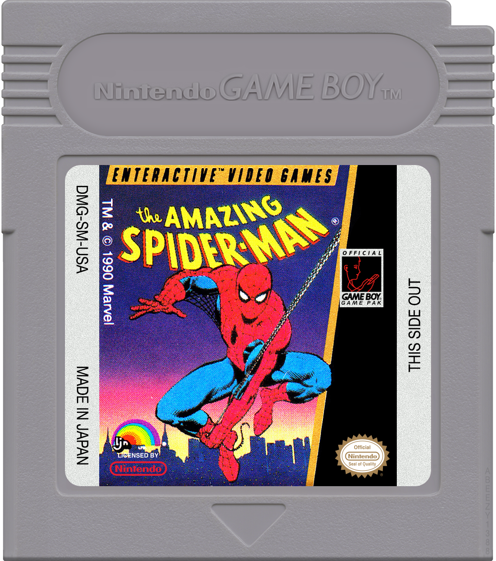 Amazing Spider-Man, The Cartridge Label
