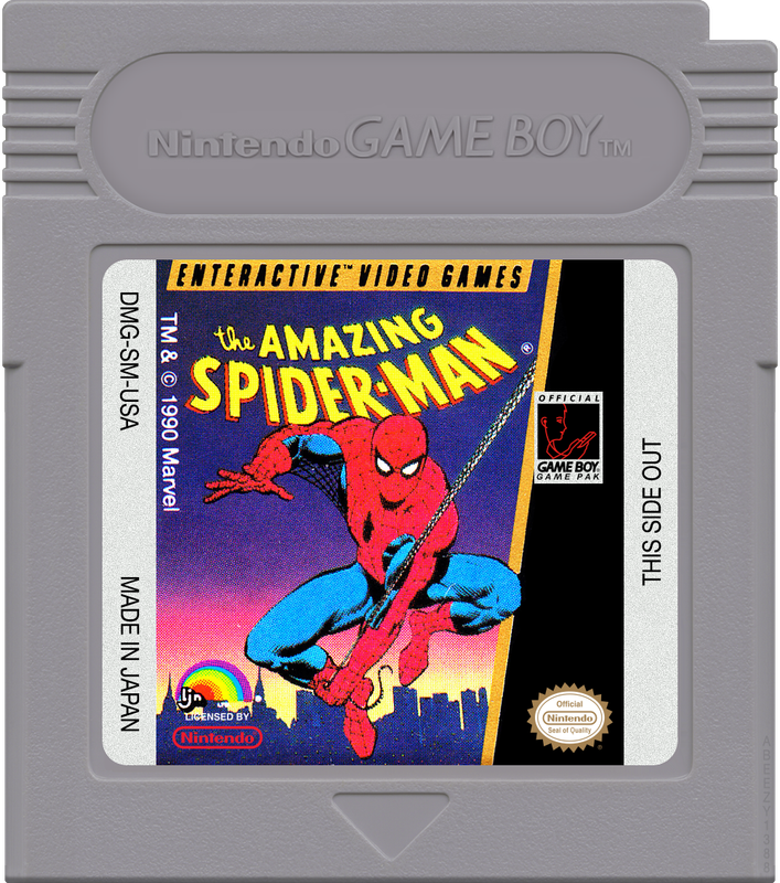 Amazing Spider-Man, The Cartridge Label