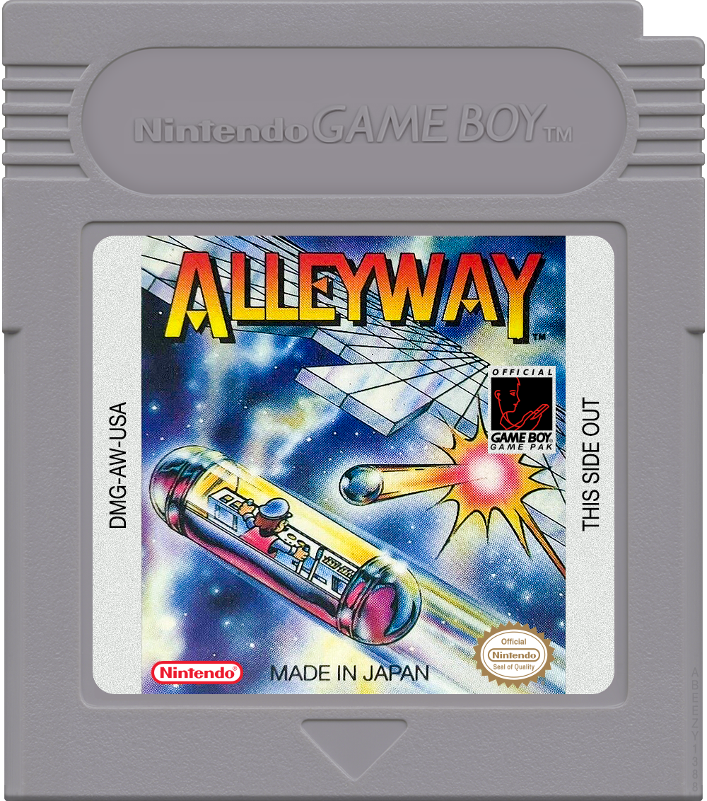 Alleyway Cartridge Label