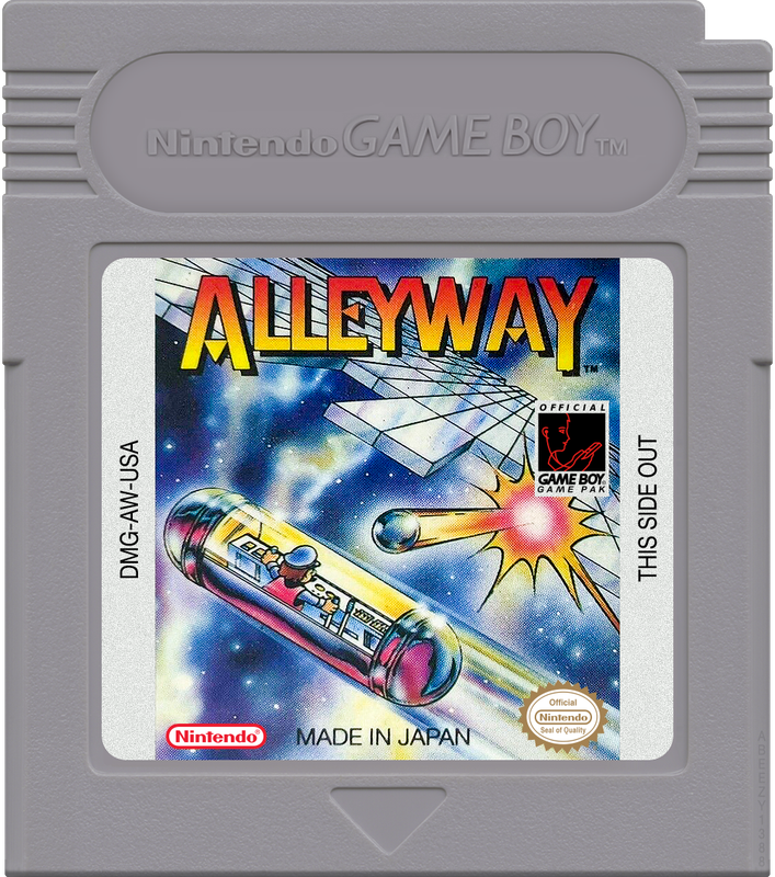 Alleyway Cartridge Label