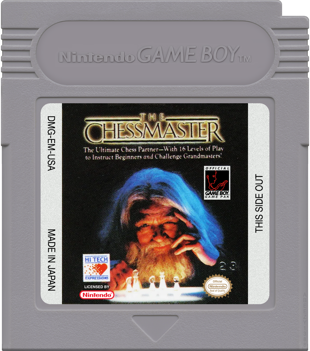 Chessmaster, The Cartridge Label