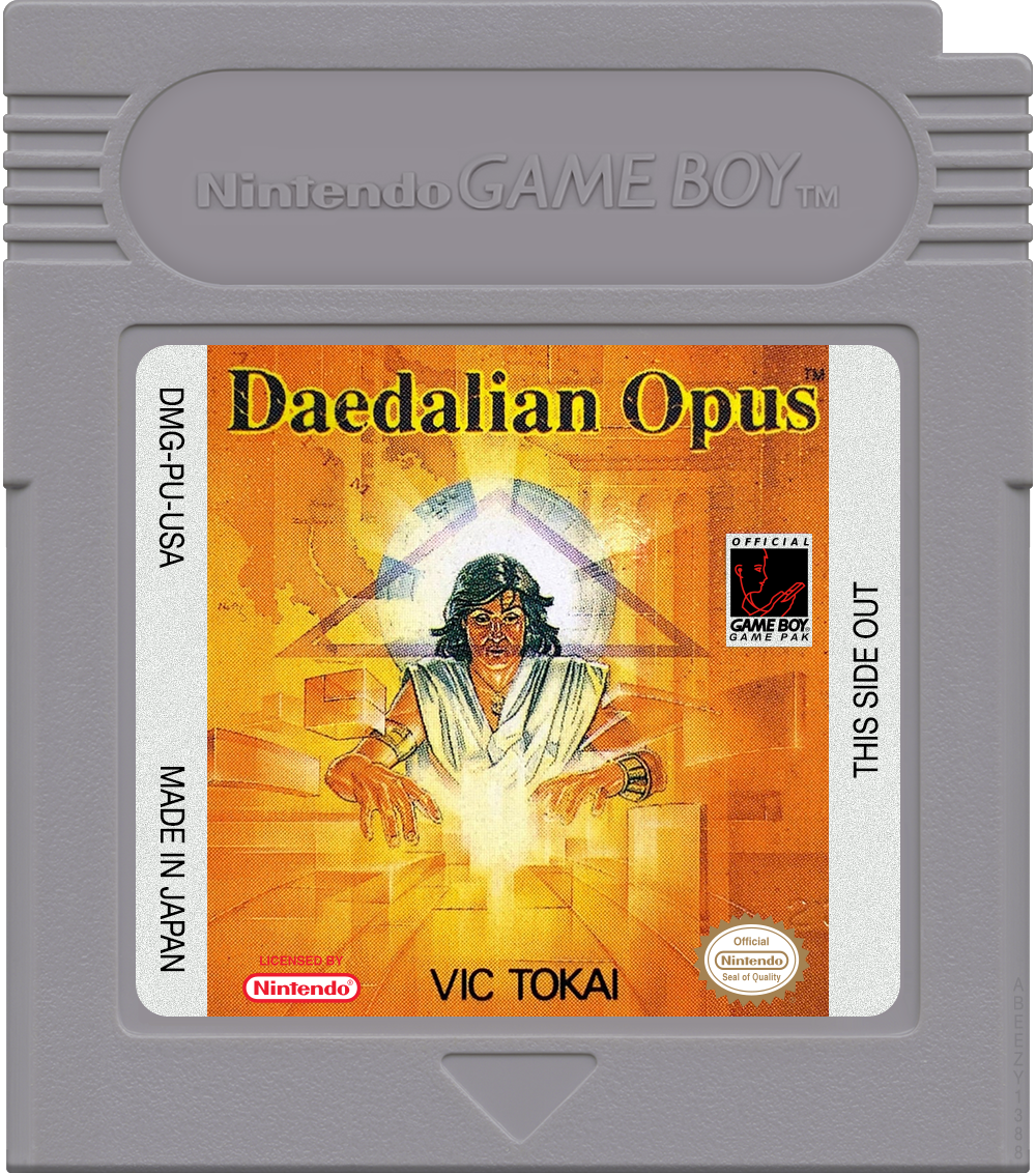 Daedalian Opus Cartridge Label