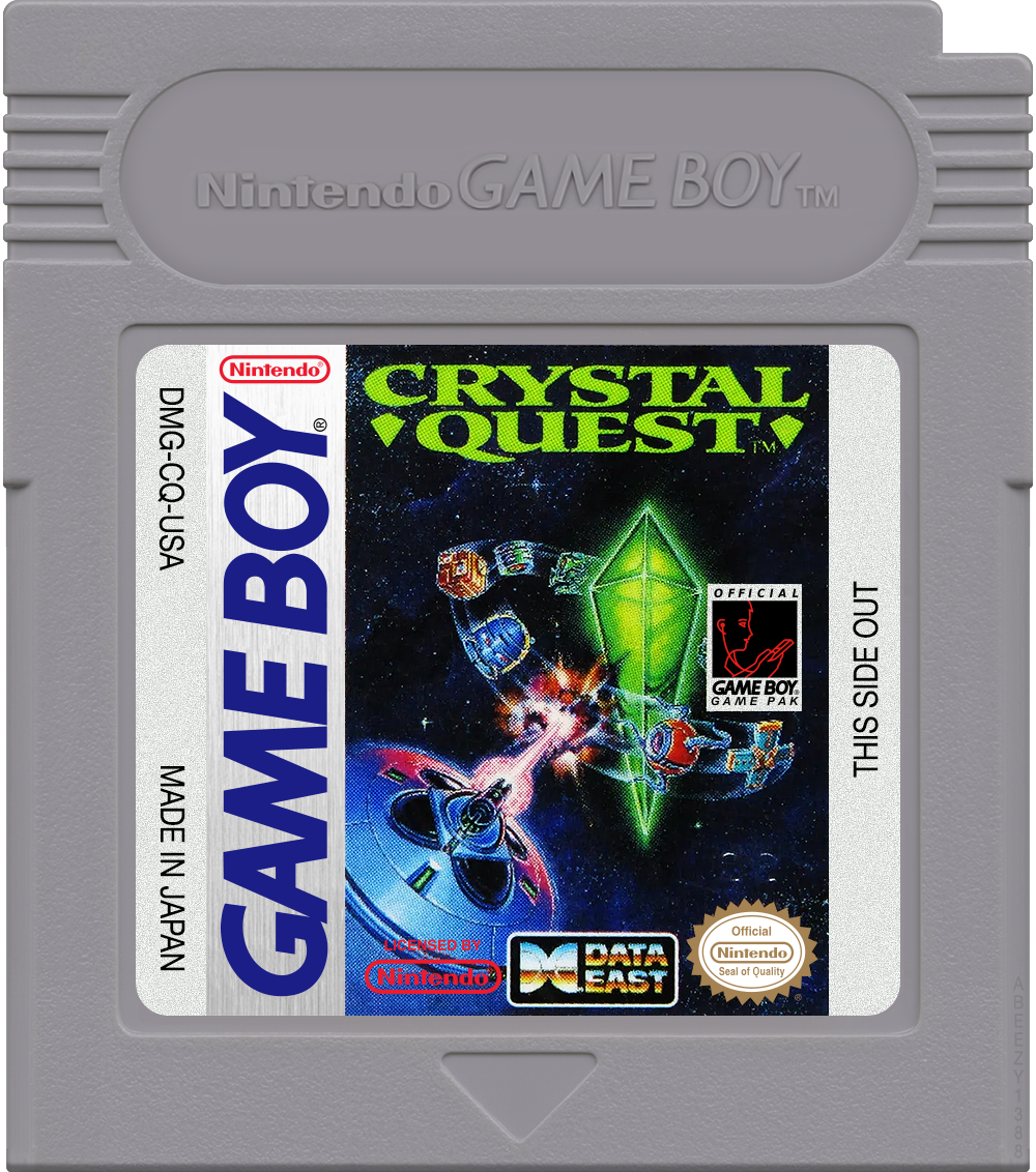 Crystal Quest Cartridge Label