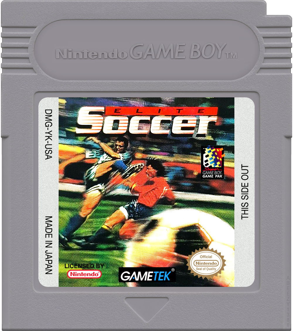 Elite Soccer Cartridge Label