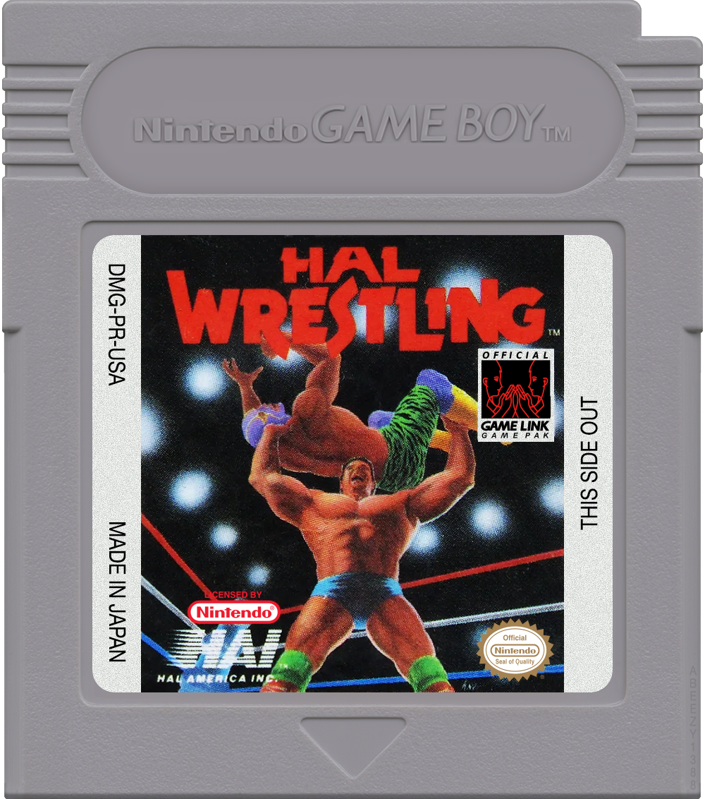 HAL Wrestling Cartridge Label
