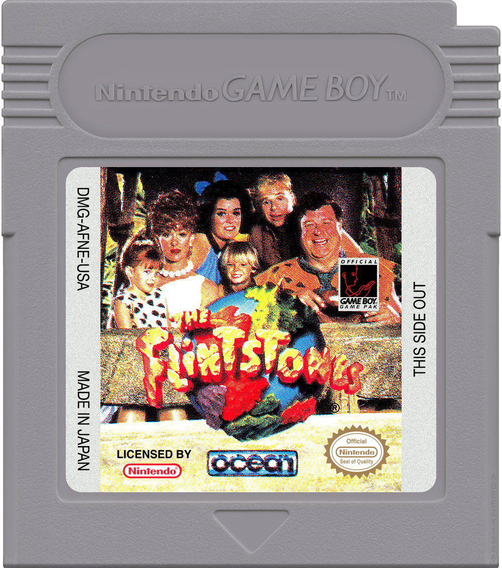 Flintstones, The Cartridge Label