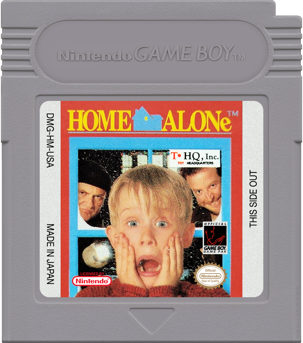 Home Alone Cartridge Label