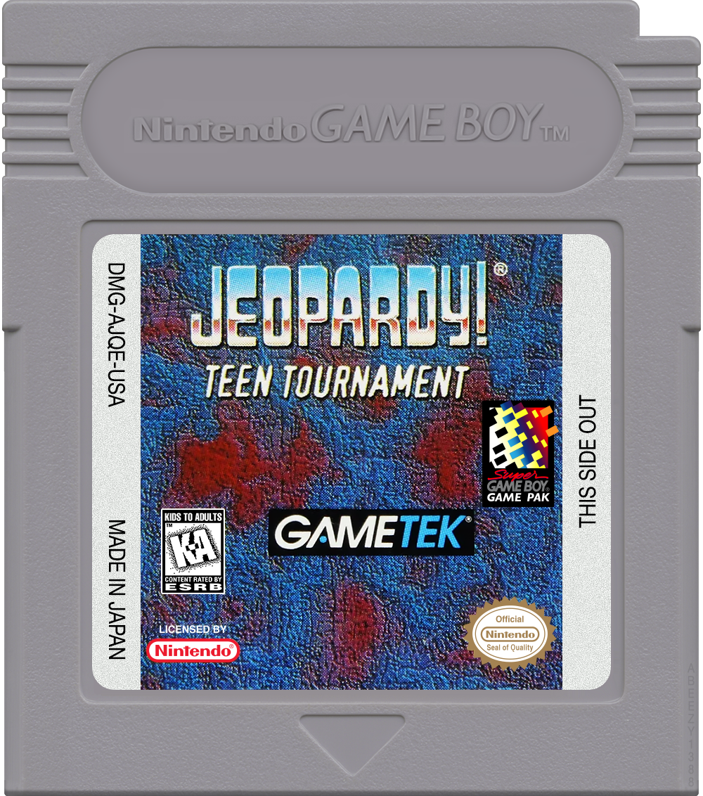 Jeopardy! - Teen Tournament Cartridge Label