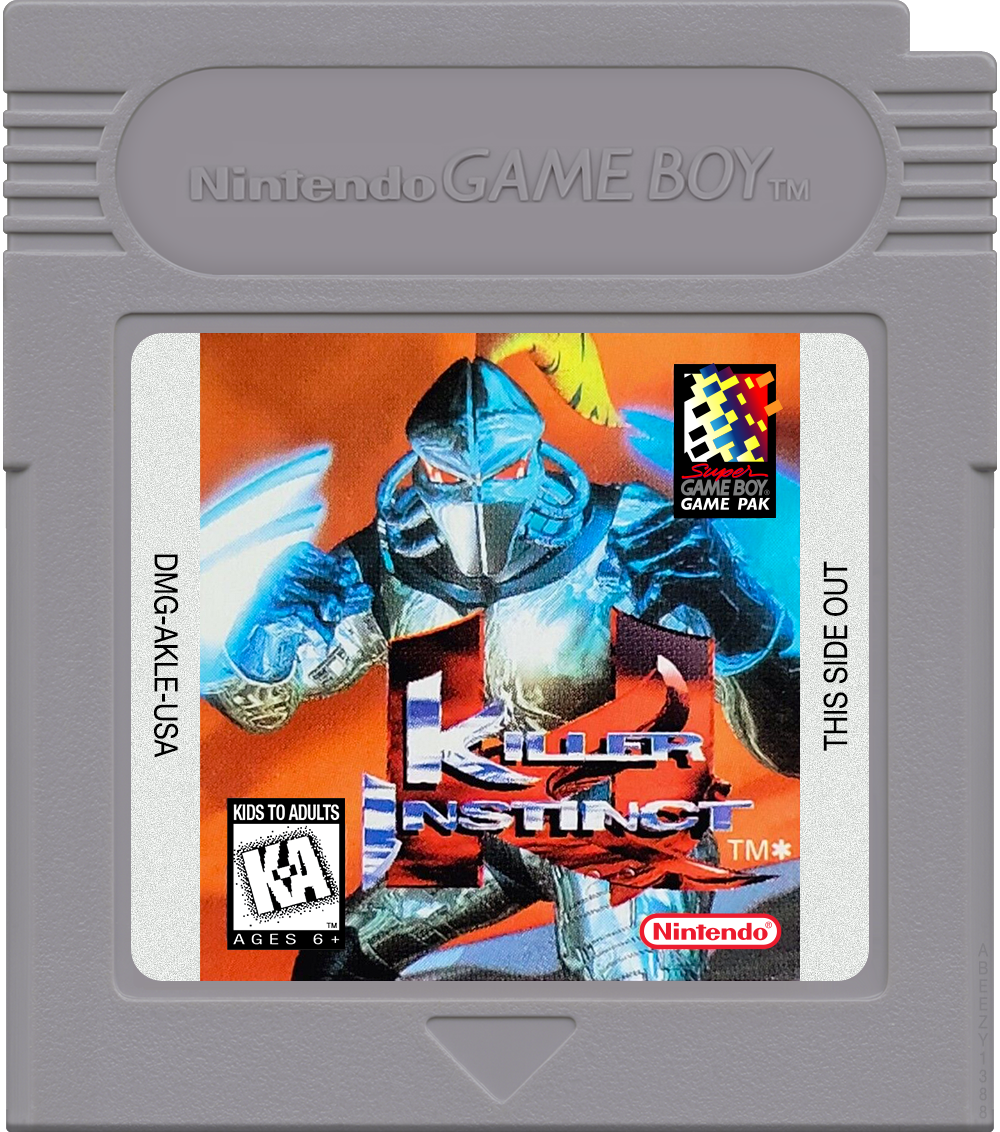 Killer Instinct Cartridge Label