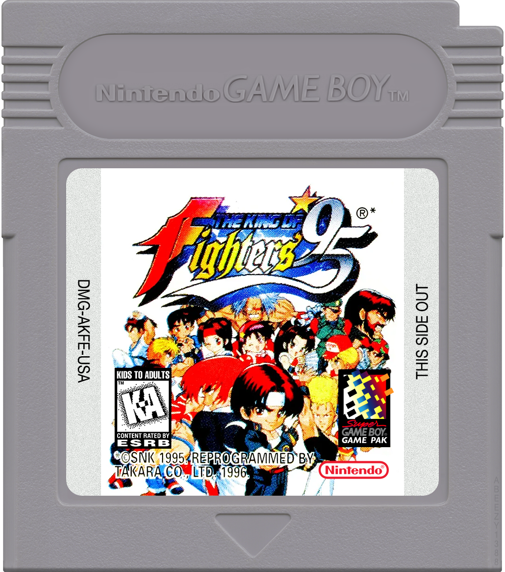 King of Fighters '95, The Cartridge Label