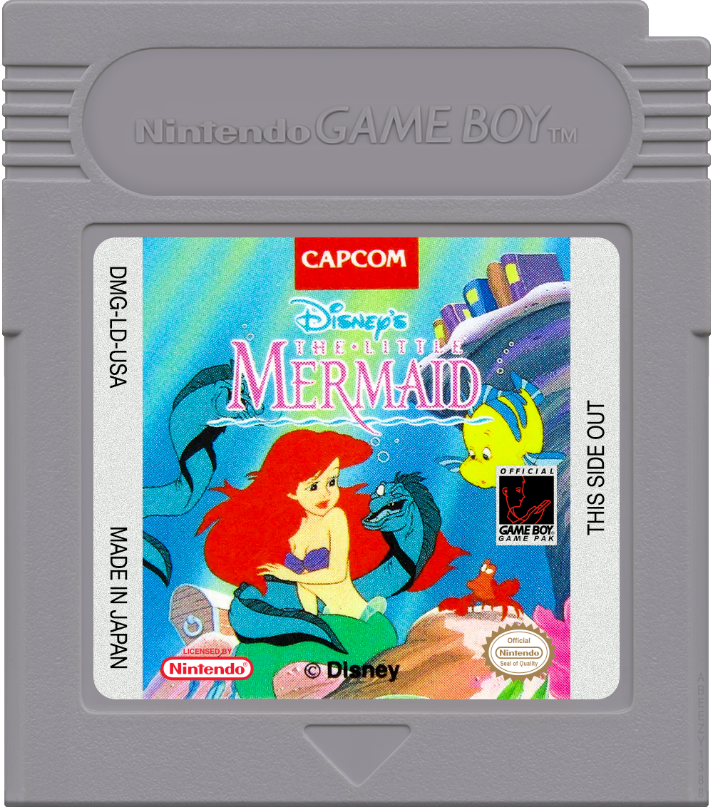 Little Mermaid, The Cartridge Label