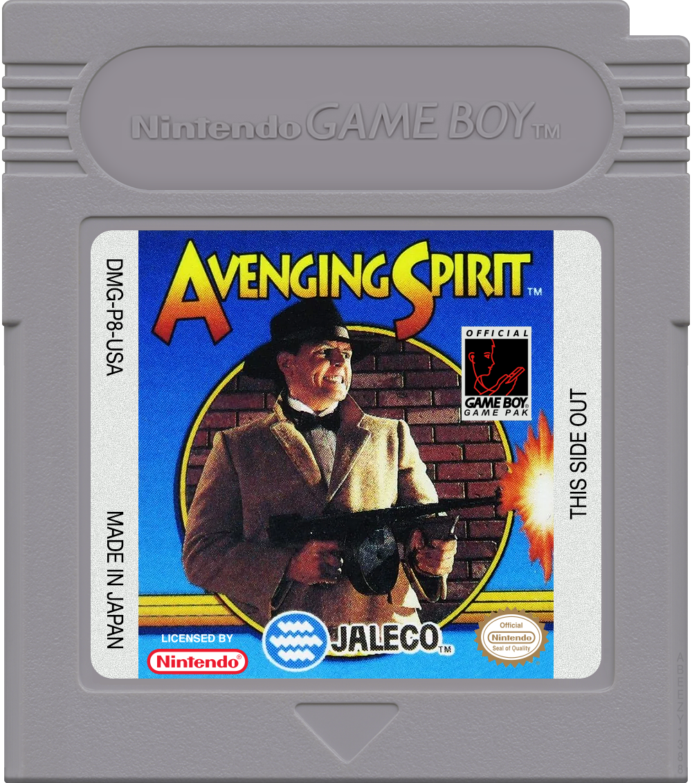 Avenging Spirit Cartridge Label