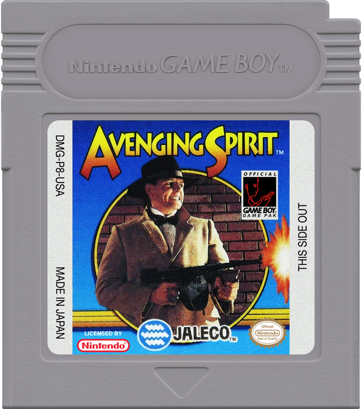 Avenging Spirit Cartridge Label