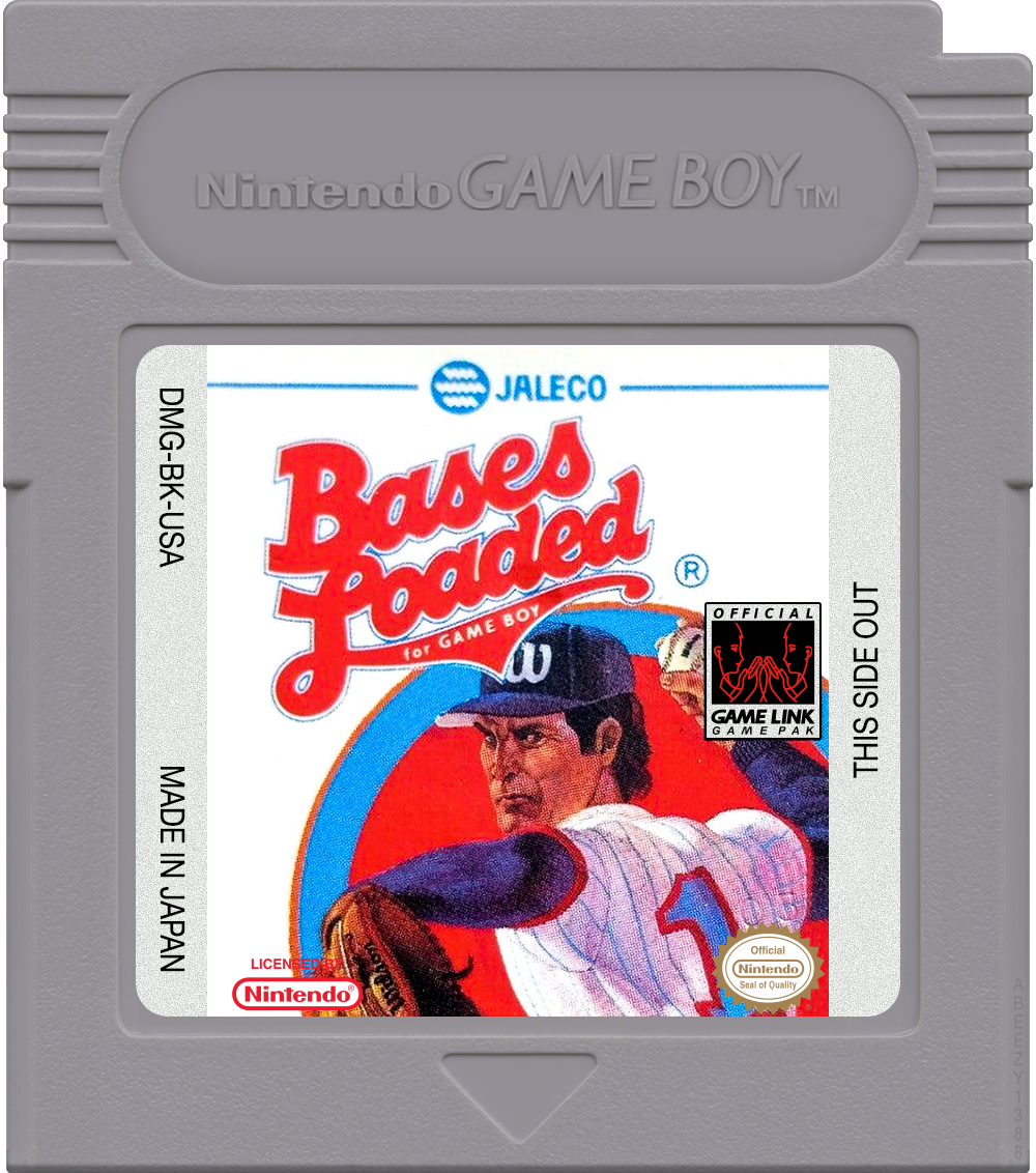 Bases Loaded for Game Boy Cartridge Label