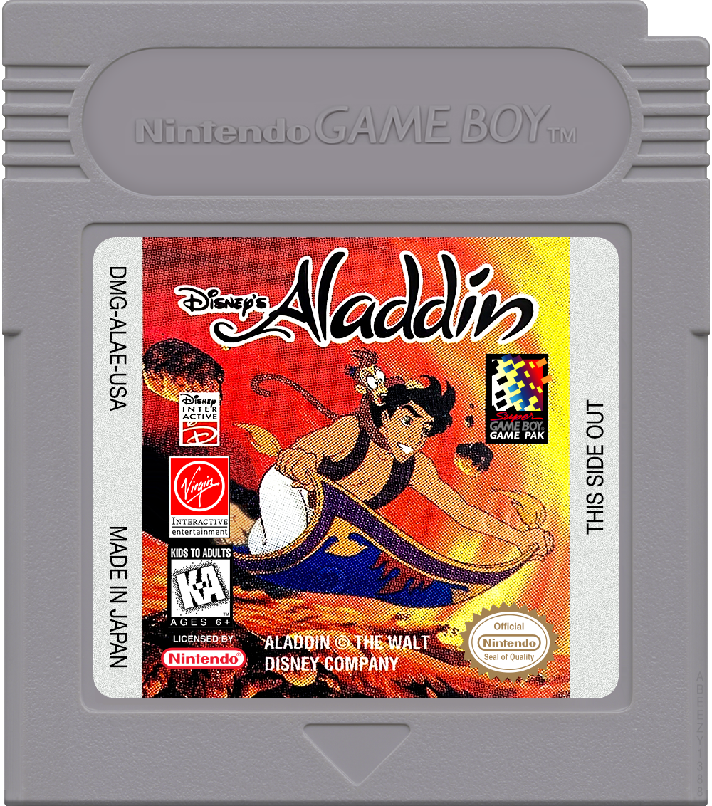 Aladdin Cartridge Label