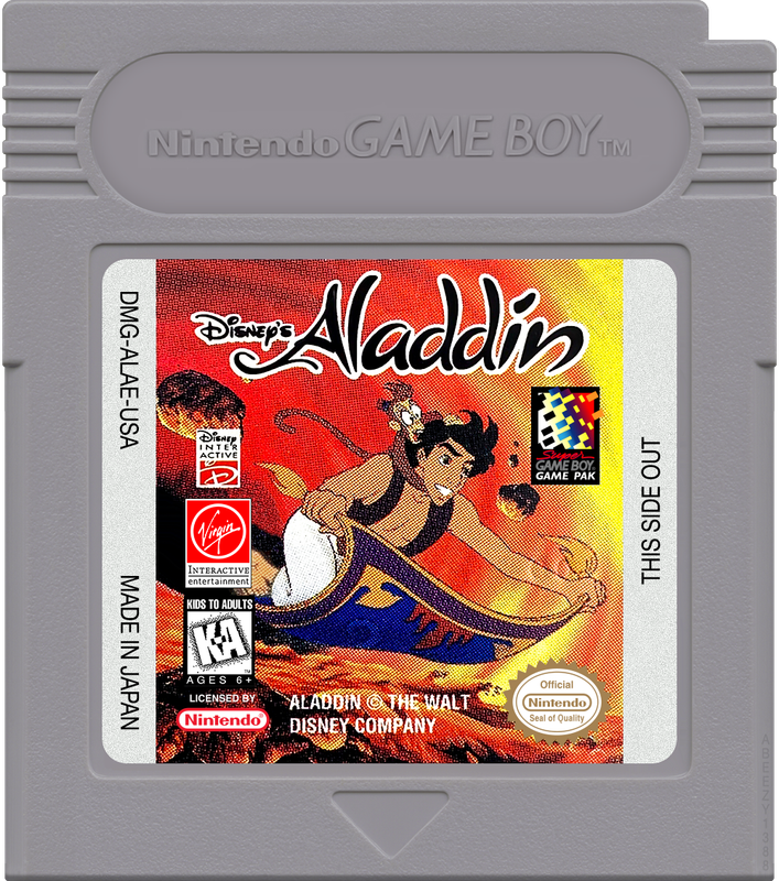 Aladdin Cartridge Label