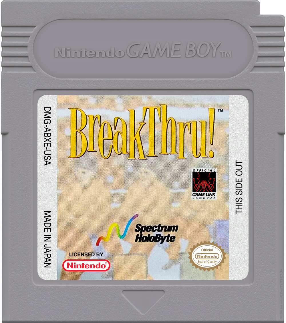 BreakThru! Cartridge Label