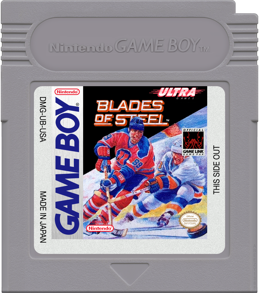 Blades of Steel Cartridge Label