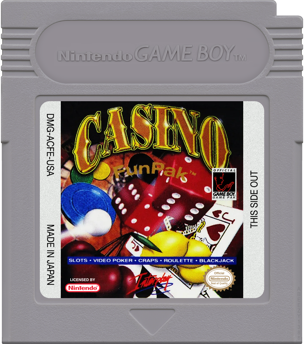 Casino FunPak Cartridge Label