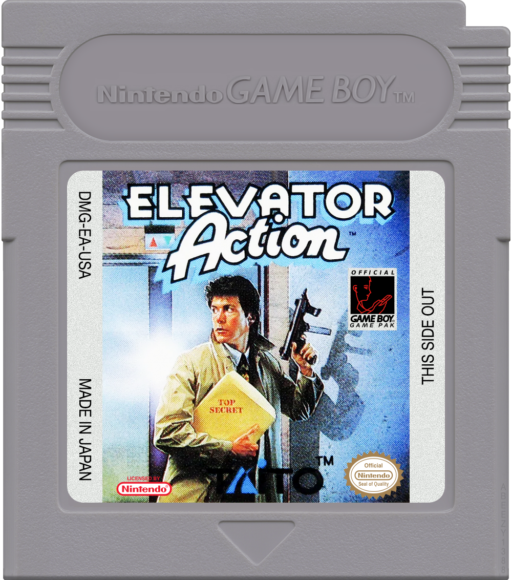 Elevator Action Cartridge Label