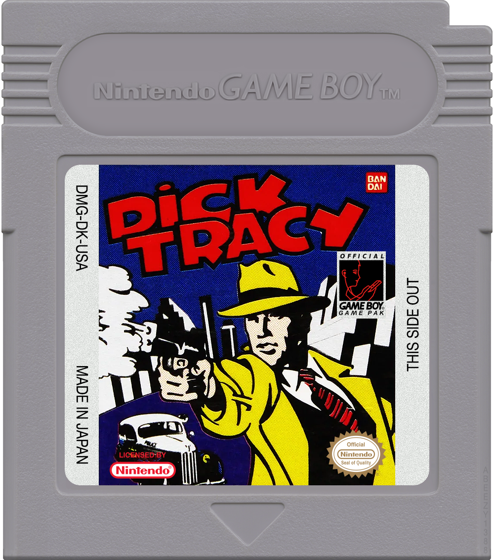Dick Tracy Cartridge Label