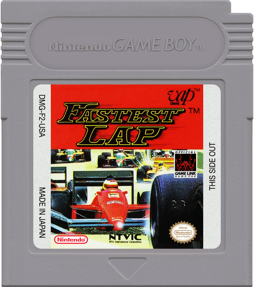 Fastest Lap Cartridge Label