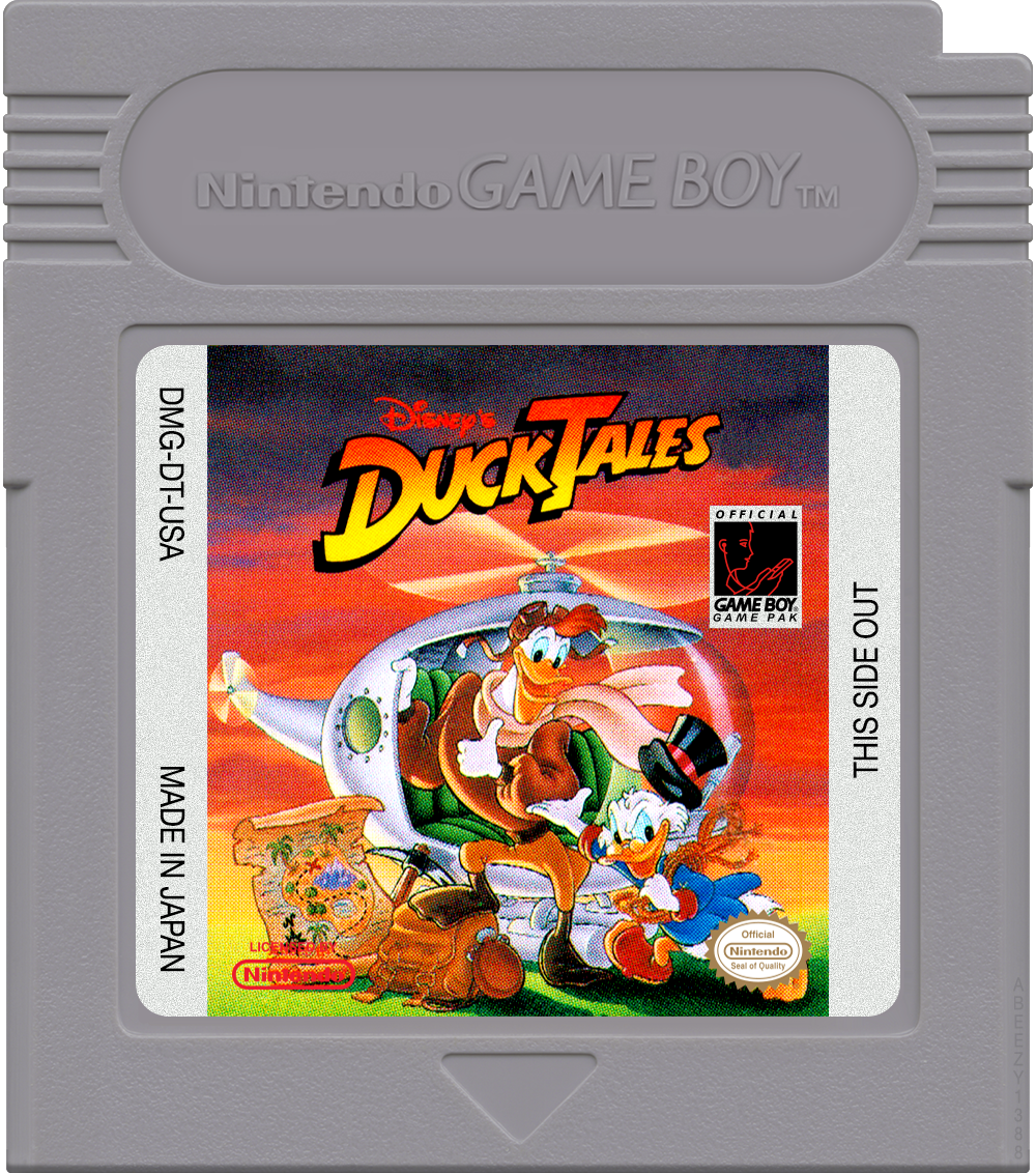 DuckTales Cartridge Label