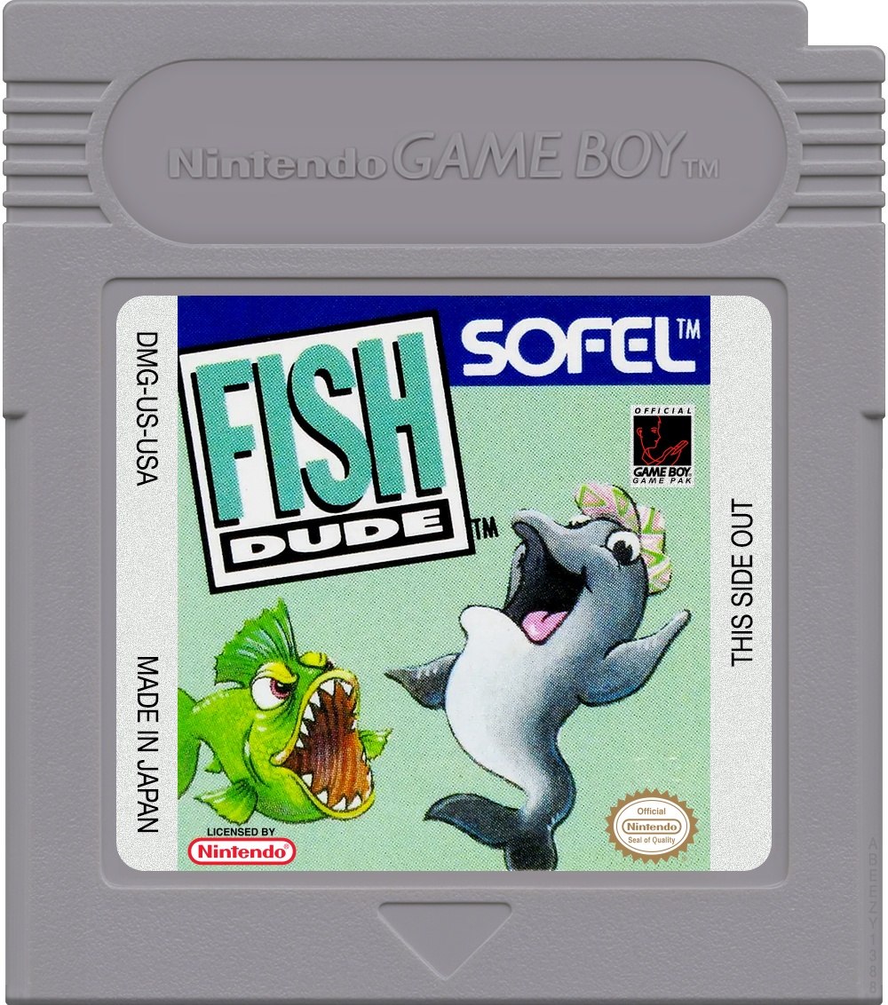 Fish Dude Cartridge Label