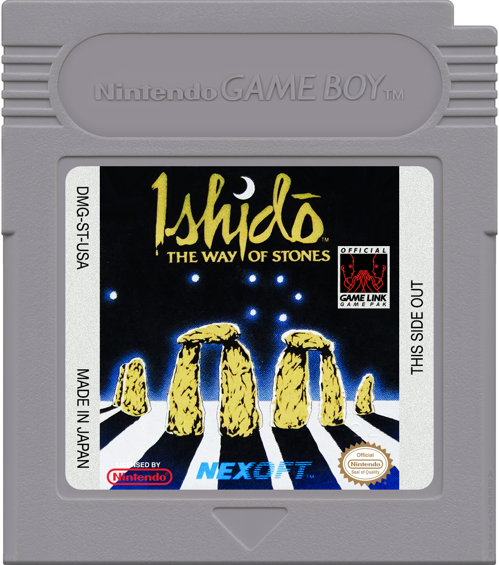 Ishido - The Way of Stones Cartridge Label