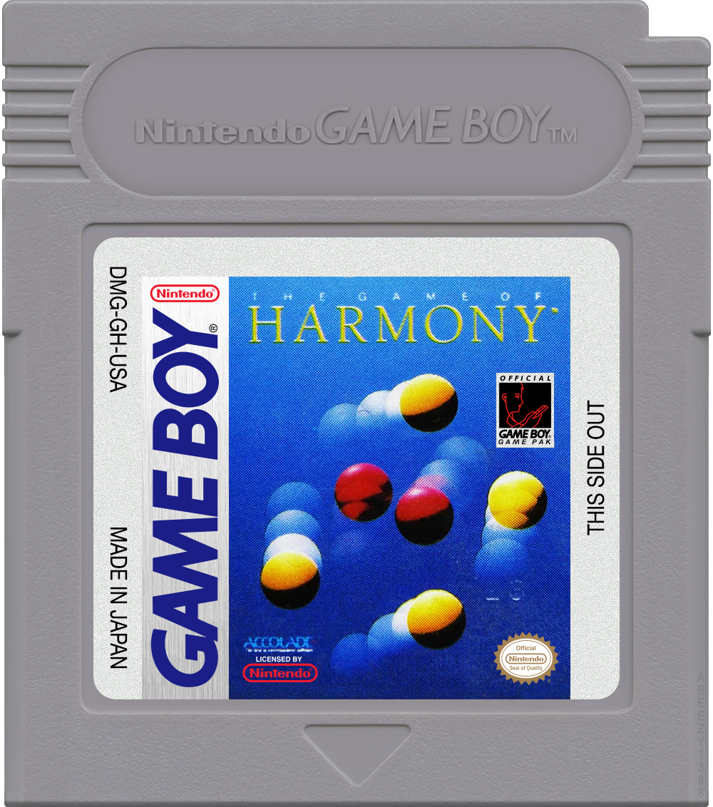 Game of Harmony, The Cartridge Label