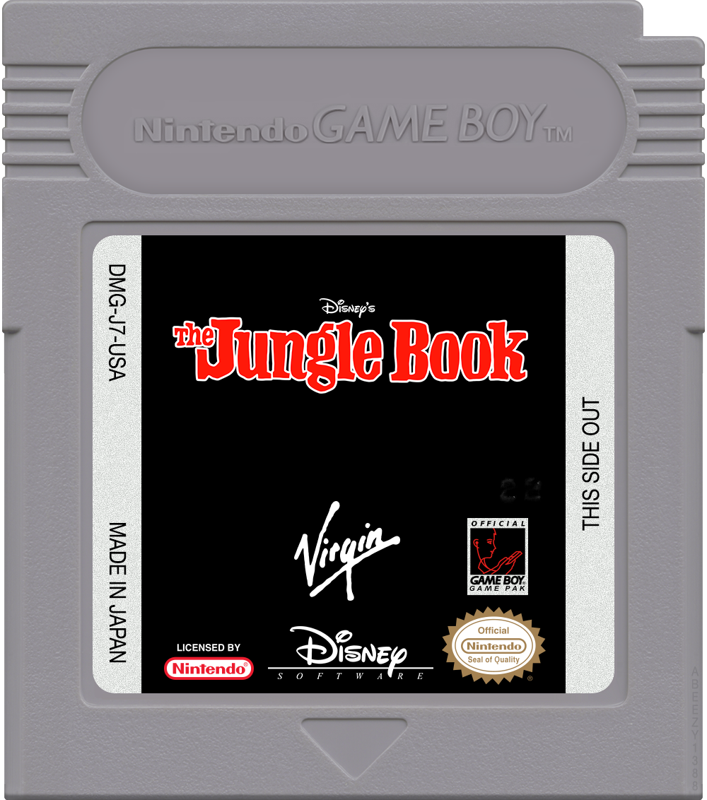 Jungle Book, The Cartridge Label
