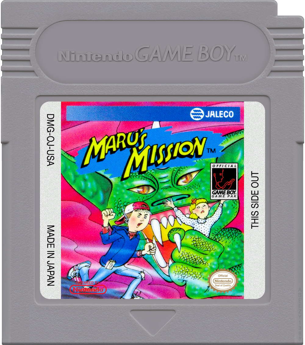 Maru's Mission Cartridge Label