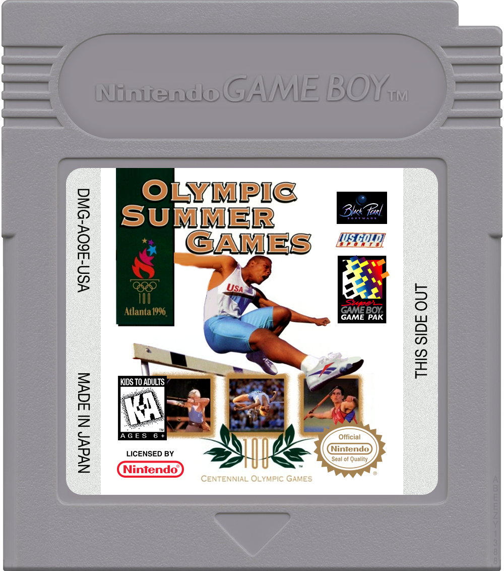 Olympic Summer Games Cartridge Label