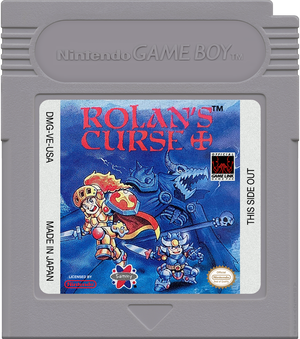 Rolan's Curse Cartridge Label