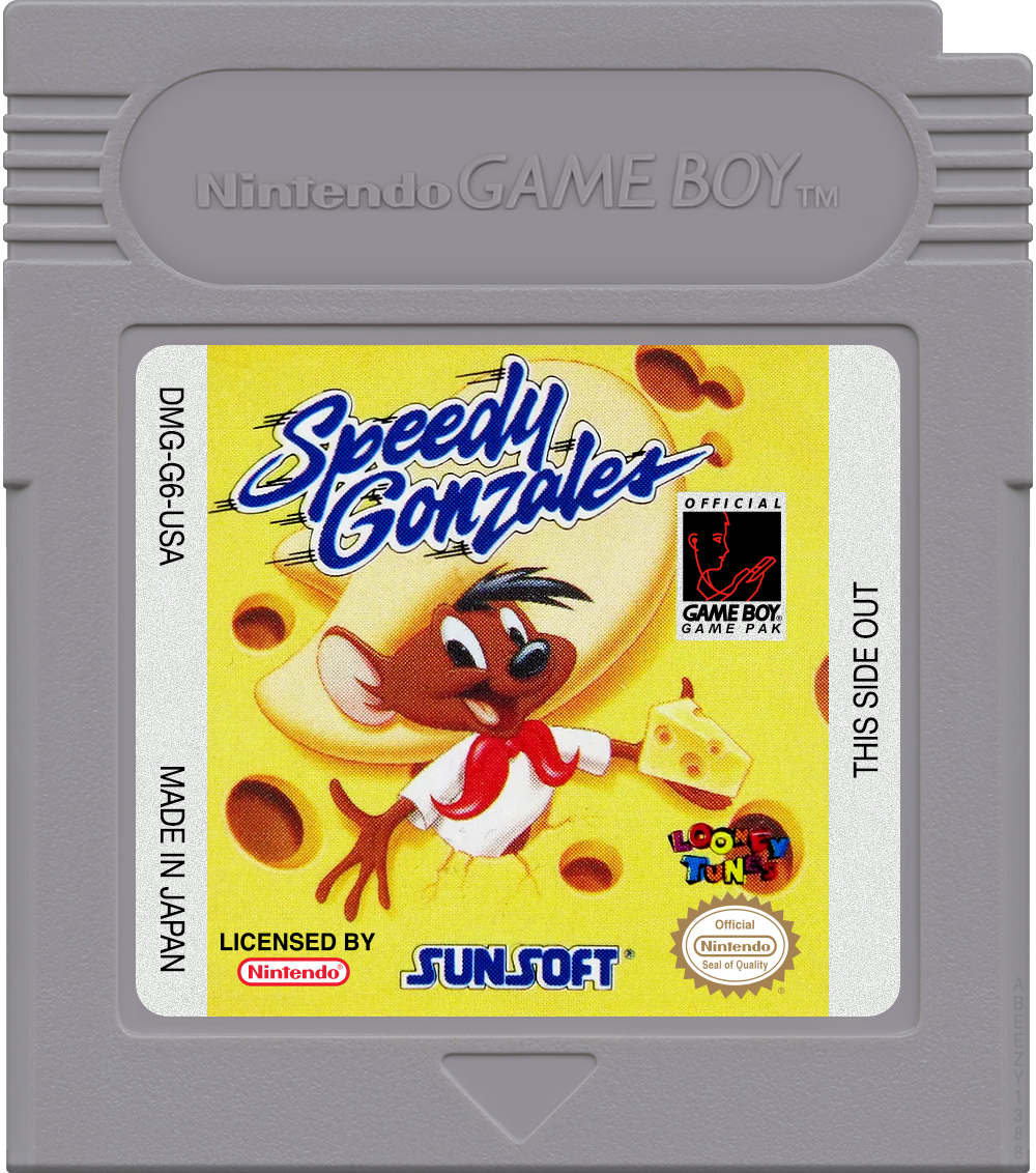 Speedy Gonzales Cartridge Label