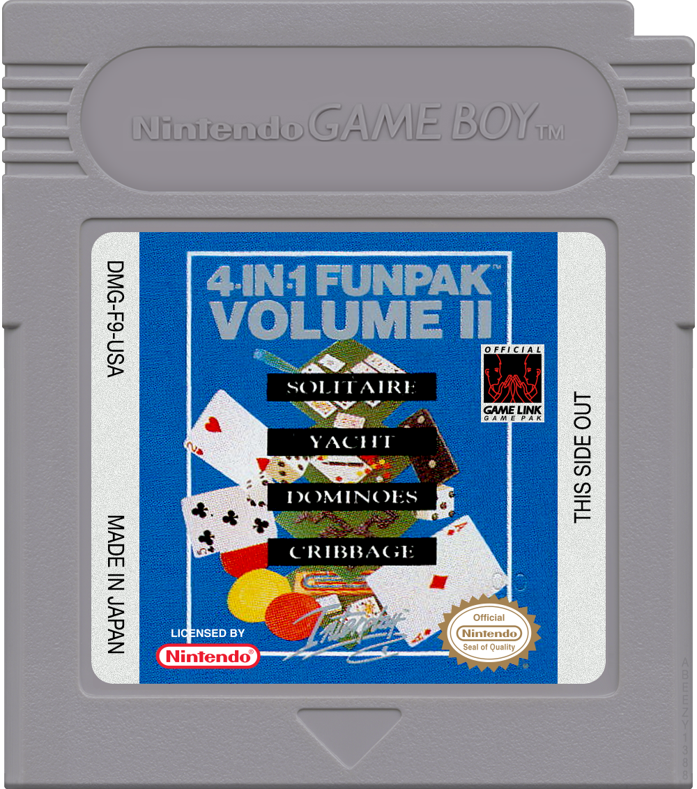 4-in-1 Funpak - Volume II Cartridge Label