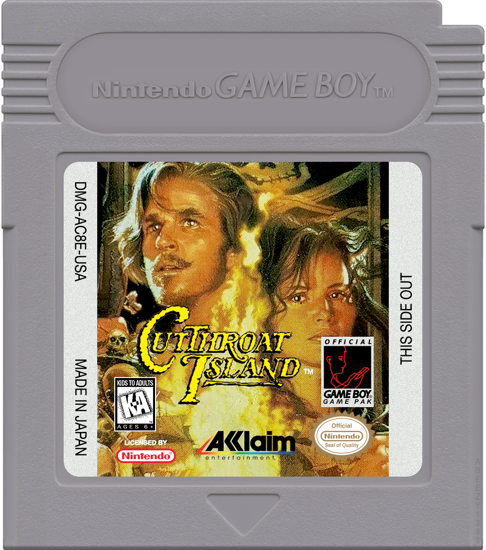 CutThroat Island Cartridge Label