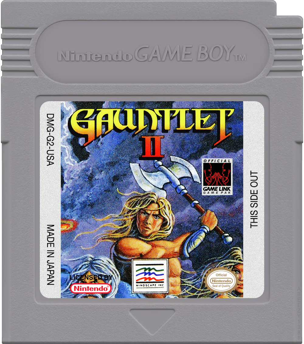 Gauntlet II Cartridge Label