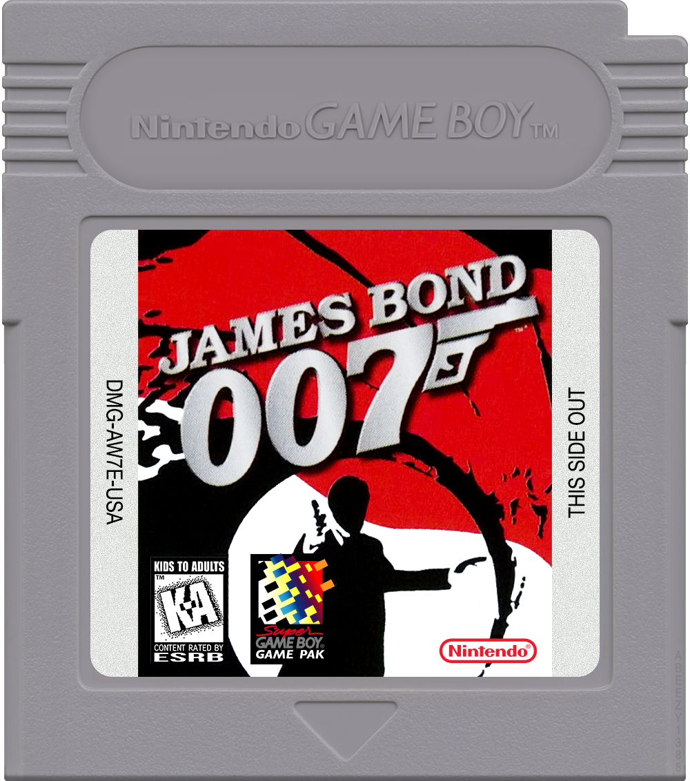James Bond 007 Cartridge Label