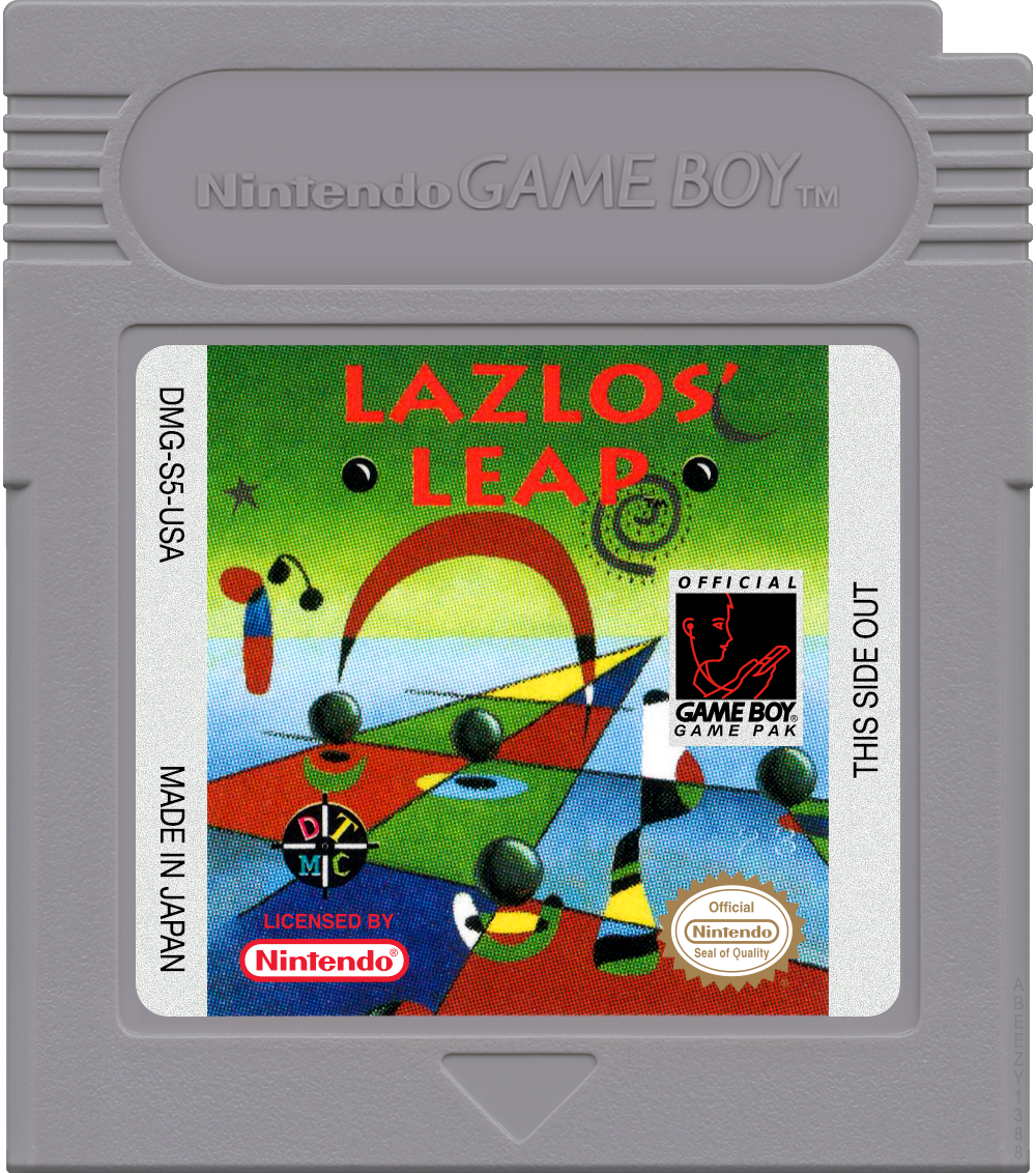 Lazlos' Leap Cartridge Label