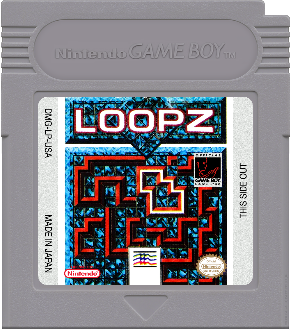 Loopz Cartridge Label