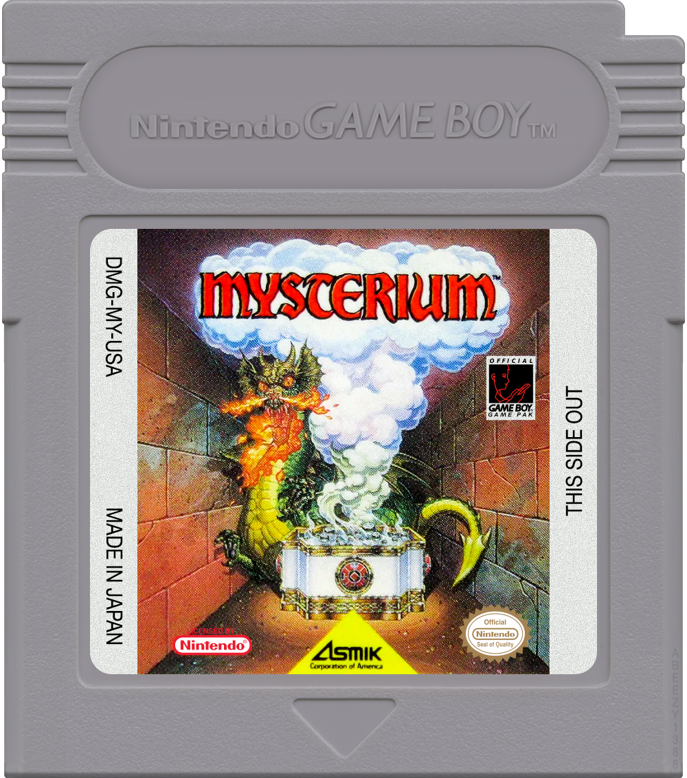 Mysterium Cartridge Label