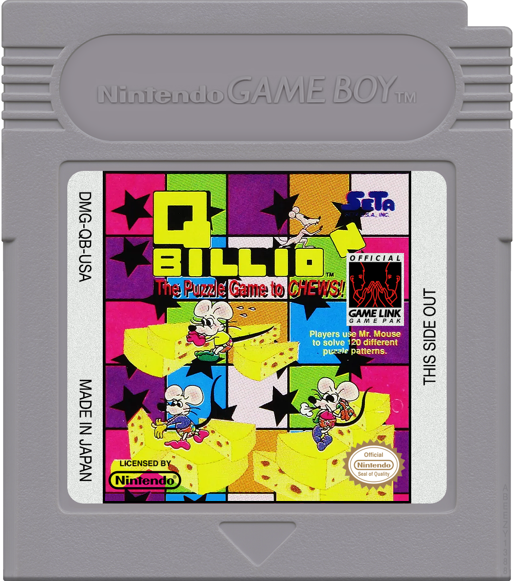 Q Billion Cartridge Label