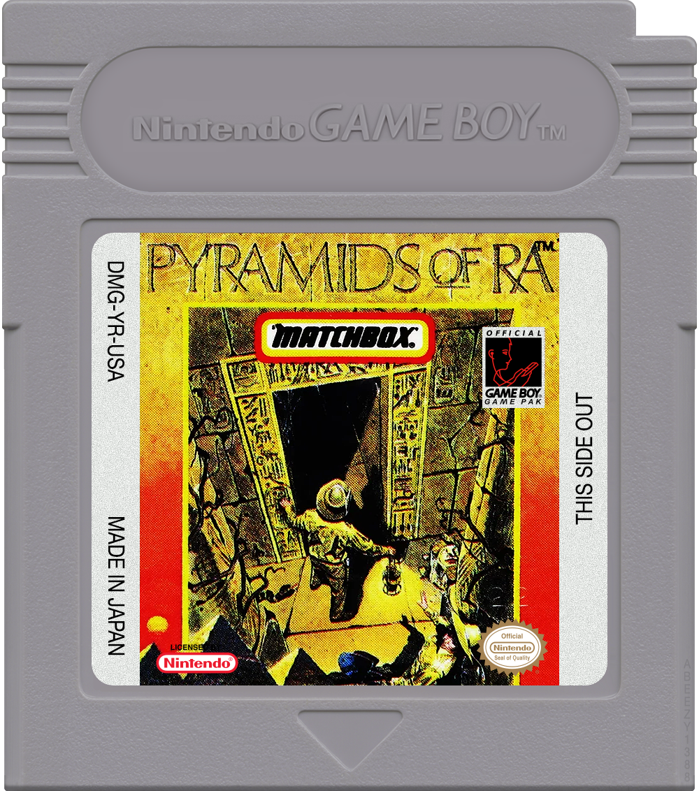 Pyramids of Ra Cartridge Label