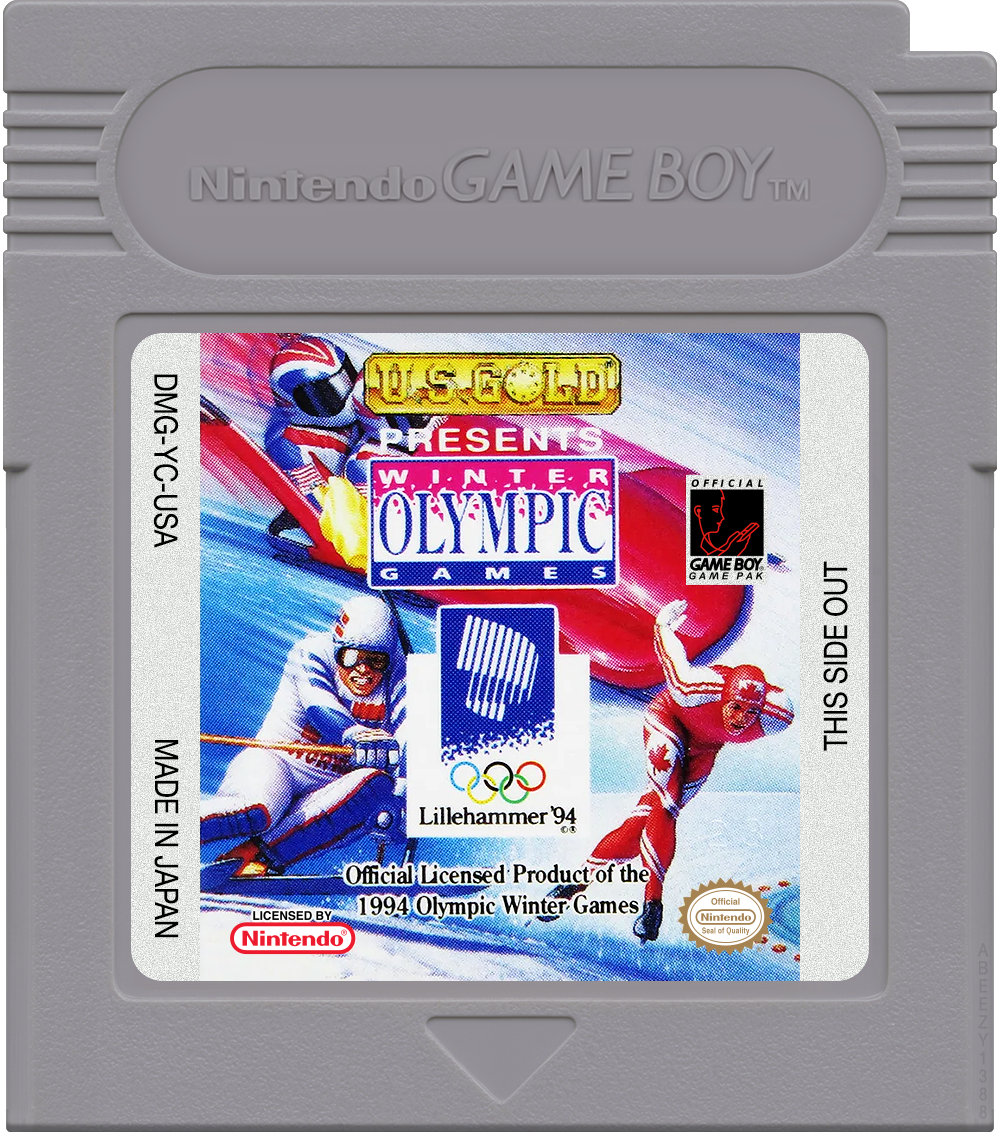 Olympic Winter Games - Lillehammer '94 Cartridge Label